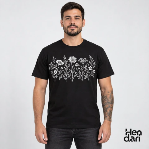 Camiseta Flores do Campo - comprar online