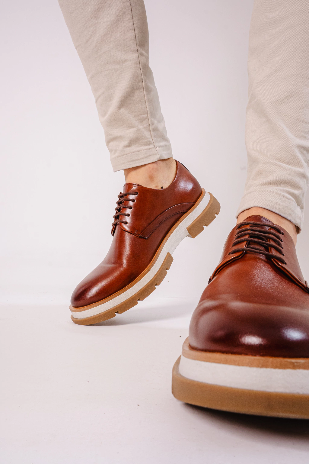 POZZUOLI - Sapato Derby Social Casual