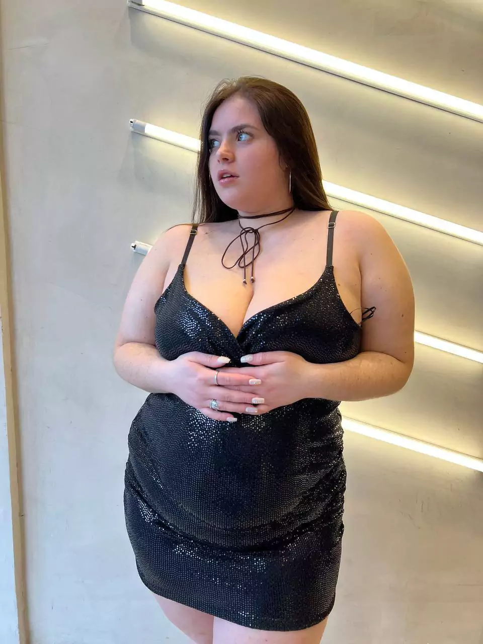 VESTIDO LENTEJUELAS