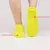 Funda impermeable de silicona antideslizante Unisex, protectores de zapatos, zapatos Silicon Reutilizable 3pz