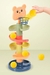 Torre de bolas giratorias para bebés, juguete educativo de apilamiento para reg