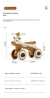 Imagen de Scooter para niños tipo andador, scooter de equilibrio para niños sin Pedal, bicicleta yo-yo 2 en 1