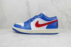 Air Jordan 1 Low Azul Red - loja online