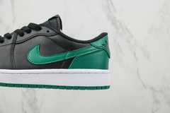 Air Jordan 1 Low Verde Black - Tenis do Pato