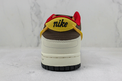 Saint Seiya x Nike Dunk Low Custom White Red Gold - loja online