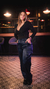 Pantalon saten cargo