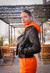 Campera de cuero ecológico - comprar online