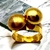 Anel em ouro 18k Gêmeos , fosco e polido(Cod.191) - comprar online