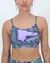 TOP DE LYCRA ESTAMPADA TECNO