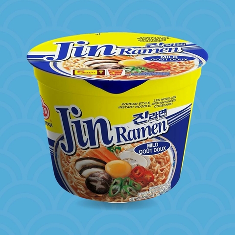 Lamen Jin Mild - Sabor Vegetais Meio Apimentado - 110g