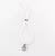 Pulseira Cordão Branco com Pingente Concha