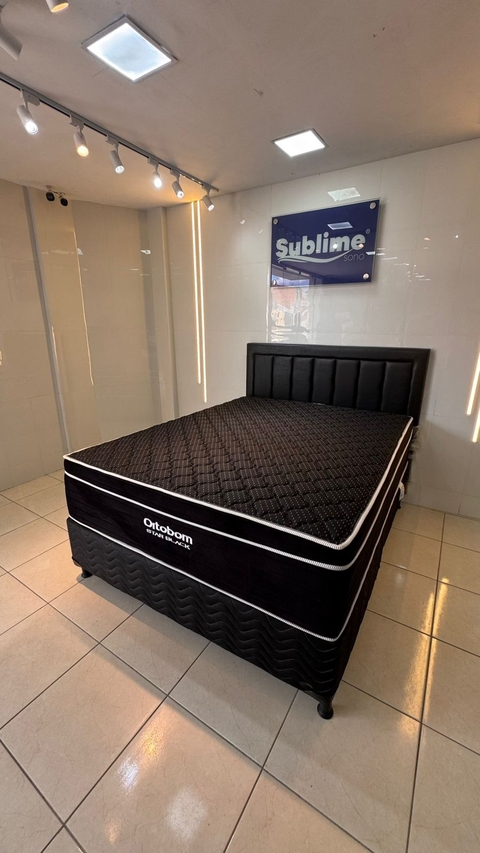 Star Black King Ortobom-Conjunto Medida 193x203 - comprar online