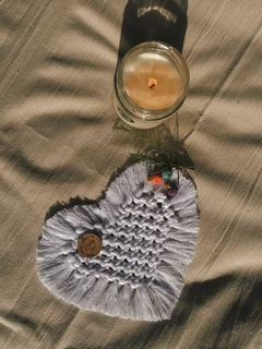 Posavasos corazón en internet