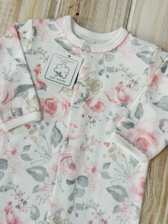 enterito pima estampado flores - comprar online