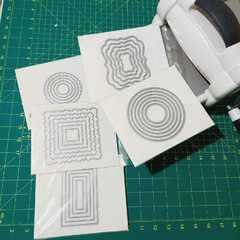 LOTE 26 - KIT DE FACAS DE CORTE E RELEVO (SCRAPBOOKING) - comprar online