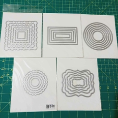 LOTE 26 - KIT DE FACAS DE CORTE E RELEVO (SCRAPBOOKING) na internet