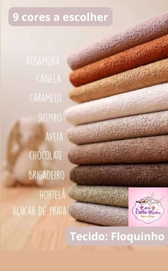 COELHO BARRIGUDIM (25 CM) - Atelie Carla Martos