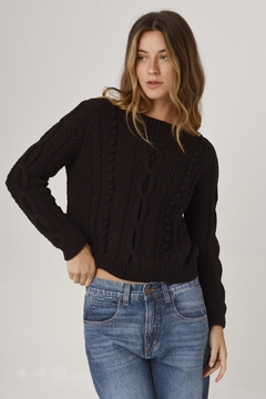 SWEATER OVIEDO / Negro - comprar online