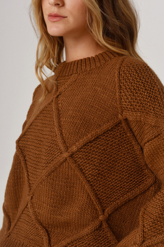 SWEATER LLANES / Habano
