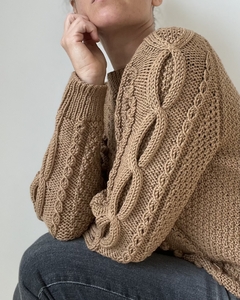 SWEATER OVIEDO / Lana merino camel - comprar online