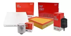Wega Kit de filtros Volkswagen Gol Trend/Fox/Suran/Saveiro 1.6