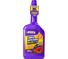 Limpia Inyectores Pitts Nafta Y Diesel 350Ml, caja por 12 unidades.