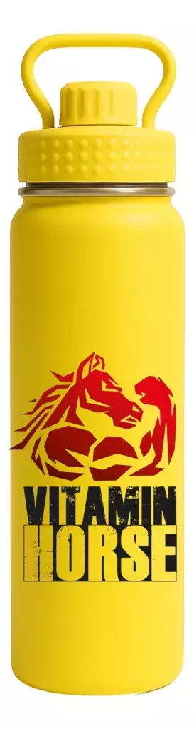 Garrafa Térmica 800ml - Vitamin Horse