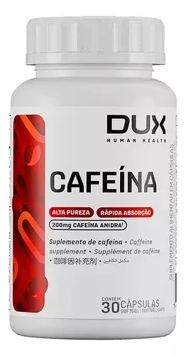 Cafeína Anidra 90 Caps - DUX