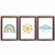 Quadro Decorativo Infantil Arco-íris Menino Sol Nuvem Boho - loja online