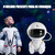 Imagem do Projetor de Estrelas e Galáxia LED - Lâmpada Noturna Astronauta