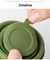 Caneca Telescópica Portátil de Silicone com Tampa - Mini Copo - loja online