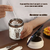 Copo Térmico Duplo em Aço Inoxidável com Colher: Elegância e Praticidade para seu Café - loja online