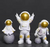 Astronauta Figura Estátua para Crianças, Escultura Spaceman, Brinquedo Educati - loja online
