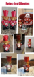 Urso Marrom Baterista com Luzes em Resina - Decoração - Magic Haus