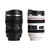 Caneca Lente de Câmera Fotográfica Aço Inoxidável - Branco e Preto - Magic Haus