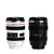 Caneca Lente de Câmera Fotográfica Aço Inoxidável - Branco e Preto - Magic Haus