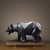 Estátua Urso Preto para Home Decor, Ursos Estátuas, Estatueta Animal