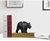 Estátua Urso Preto para Home Decor, Ursos Estátuas, Estatueta Animal na internet