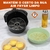 Forma De Silicone para Air Fryer Forro Antiaderente com Alça - Magic Haus