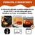 Forma De Silicone para Air Fryer Forro Antiaderente com Alça - loja online