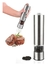 Moedor De Sal E Pimenta Inox Com Botão Elétrico - Wincy - comprar online