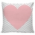 Kit 4 Capas de Almofadas Rosa Gratidão 45x45cm c/Zíper na internet