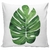 Kit 4 Capas de Almofadas Folhas Verdes 45x45cm c/Zíper - comprar online