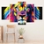 Quadro Leão Cores