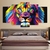 Quadro Leão Cores - comprar online