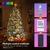 Luzes de Natal LED Bluetooth inteligentes, Luz para Arvore de Natal Pisca Pisca - loja online