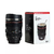 Imagem do Caneca Lente de Câmera Fotográfica Aço Inoxidável - Branco e Preto