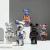 Bearbrick - Estatueta de urso graffiti para decoração de casa na internet
