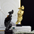 Estatueta do Silêncio Dourado - Decoração Residencial - comprar online