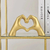 Decoração Coração Gesto Decoração, Escultura Arte Moderna, Home Decor - loja online
